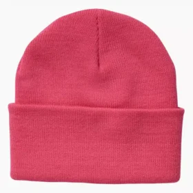 Breast Cancer Awareness Cuffed Knit Beanie