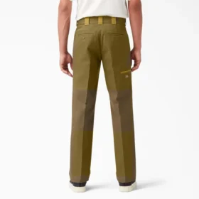Contrast Double Knee Pants