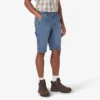 Denim Utility Shorts, 11″