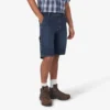 Denim Utility Shorts, 11″