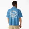 Dickies X Harley-Davidson® Boxy Fit Chambray Embroidered Work Shirt