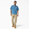 Dickies X Harley-Davidson® Boxy Fit Chambray Embroidered Work Shirt