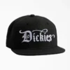 Embroidered Flat Brim Hat