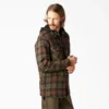 Flannel Hooded Shirt Jacket