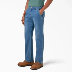 Flex Regular Fit Carpenter Utility Jeans