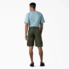 Flex Relaxed Fit Duck Cargo Shorts, 11″