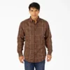 Flex Relaxed Fit Long Sleeve Plaid Shirt
