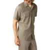 Flex Slim Fit Short Sleeve Work Shirt