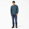 Heavyweight Heathered Long Sleeve Pocket T-Shirt