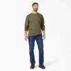 Heavyweight Heathered Long Sleeve Pocket T-Shirt
