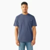 Heavyweight Heathered Short Sleeve Pocket T-Shirt