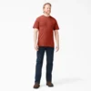 Heavyweight Heathered Short Sleeve Pocket T-Shirt