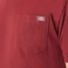 Heavyweight Heathered Short Sleeve Pocket T-Shirt