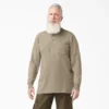 Heavyweight Long Sleeve Henley T-Shirt