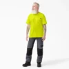 Heavyweight Neon Short Sleeve Pocket T-Shirt