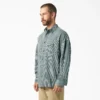 Hickory Stripe Button-Up Shirt
