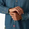 Lightweight Long Sleeve Denim Shirt