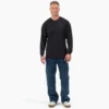 Long Sleeve Henley T-Shirt