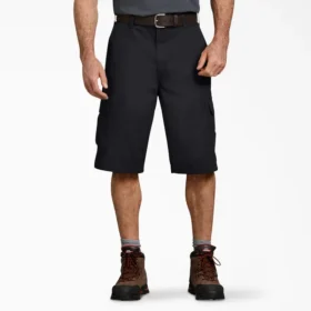 Loose Fit Cargo Shorts, 13″