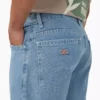Loose Fit Double Knee Jeans