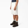 Loose Fit Flat Front Work Shorts, 13″