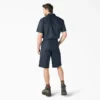 Loose Fit Flat Front Work Shorts, 13″