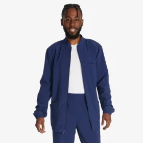 Men’s Eds Essentials Zip Front Scrub Jacket