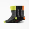 Moisture Control Crew Work Socks, Size 6-12, 6-Pack