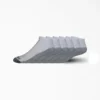 Moisture Control No Show Socks, Size 6-12, 6-Pack