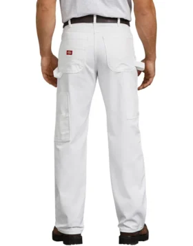 Relaxed Fit Straight Leg Polyester-Blend Premium Painter’s Pants