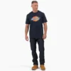 Short Sleeve Tri-Color Logo Graphic T-Shirt