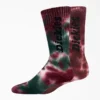 Tie-Dye Crew Socks, Size 6-12, 2-Pack