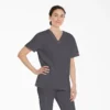 Unisex Eds Signature V-Neck Scrub Top