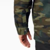 Water Repellent Duck Hooded Shirt Jacket