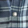 Water Repellent Fleece-Lined Flannel Shirt Jacket