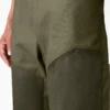 Waxed Canvas Double Front Bib Overalls
