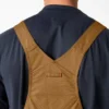 Waxed Canvas Double Front Bib Overalls