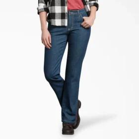 Women’s Denim Flannel Lined Relaxed Fit Jeans