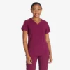 Women’s Eds Essentials Mock Wrap Scrub Top