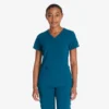 Women’s Eds Essentials Mock Wrap Scrub Top