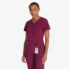 Women’s Eds Essentials Mock Wrap Scrub Top