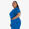 Women’s Eds Essentials Mock Wrap Scrub Top