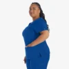 Women’s Eds Essentials Mock Wrap Scrub Top