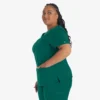 Women’s Eds Essentials Mock Wrap Scrub Top