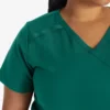 Women’s Eds Essentials Mock Wrap Scrub Top