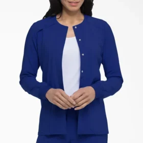 Women’s Eds Essentials Snap Front Scrub Jacket