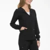 Women’s Eds Essentials Snap Front Scrub Jacket