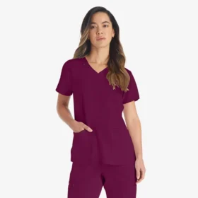 Women’s Eds Essentials V-Neck Scrub Top