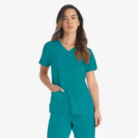 Women’s Eds Essentials V-Neck Scrub Top