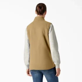 Women’s Fleece Lined Duck Canvas Vest